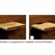 Boulder Creek Desk and Hutch - Image 3