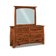 Boulder Creek 6 Drawer Dresser - 34¼"H