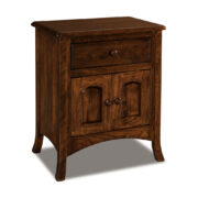 Carlisle 1 Drawer 2 Door Nightstand