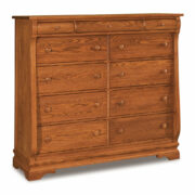 Chippewa Sleigh 11 Drawer Double Chest