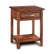 Denver 1 Drawer Open Nightstand