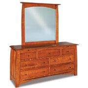 Boulder Creek 7 Drawer Dresser - 34¼"H