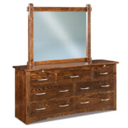 Denver 7 Drawer Dresser With Jewelry Drawers