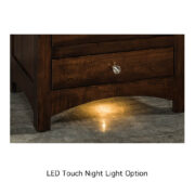 Cottage 1 Drawer 1 Door Nightstand - Image 5