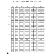Noble Mission Bookcase - Image 3