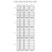 Oak Ridge Bookcase - Image 3