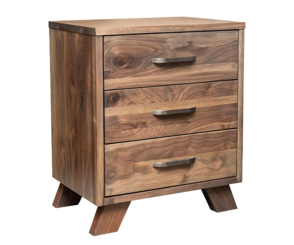 Dakota 3 Drawer Nightstand