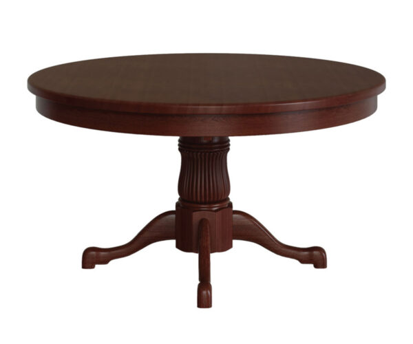 Reeded Tulip Single Pedestal Table