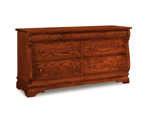 Chippewa Sleigh 7 Drawer Dresser - 65"W