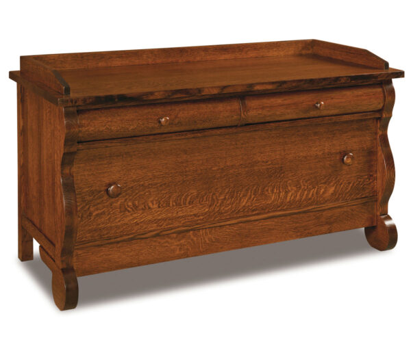Old Classic Sleigh Blanket Chest