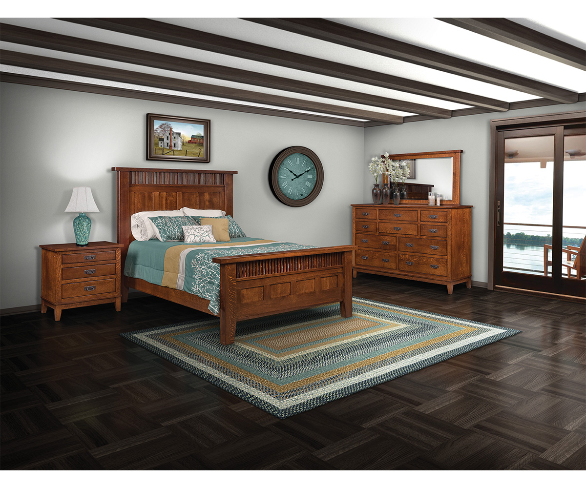 Sierra Mission 10 Drawer Dresser - Image 2