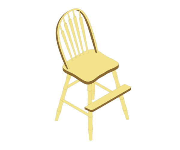 Arrow Back Youth Side Chair