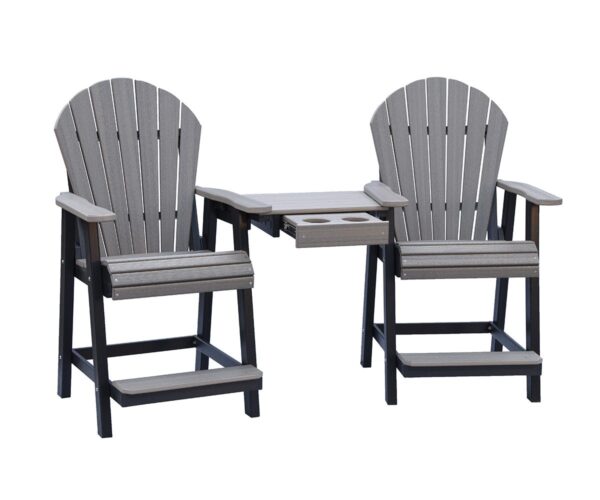 Adirondack Counter Settee