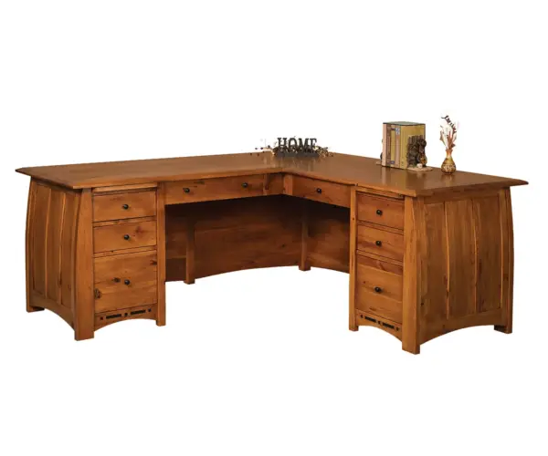 Boulder Creek L Desk - 78"W