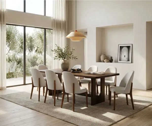 Adobe Double Pedestal Dining Collection
