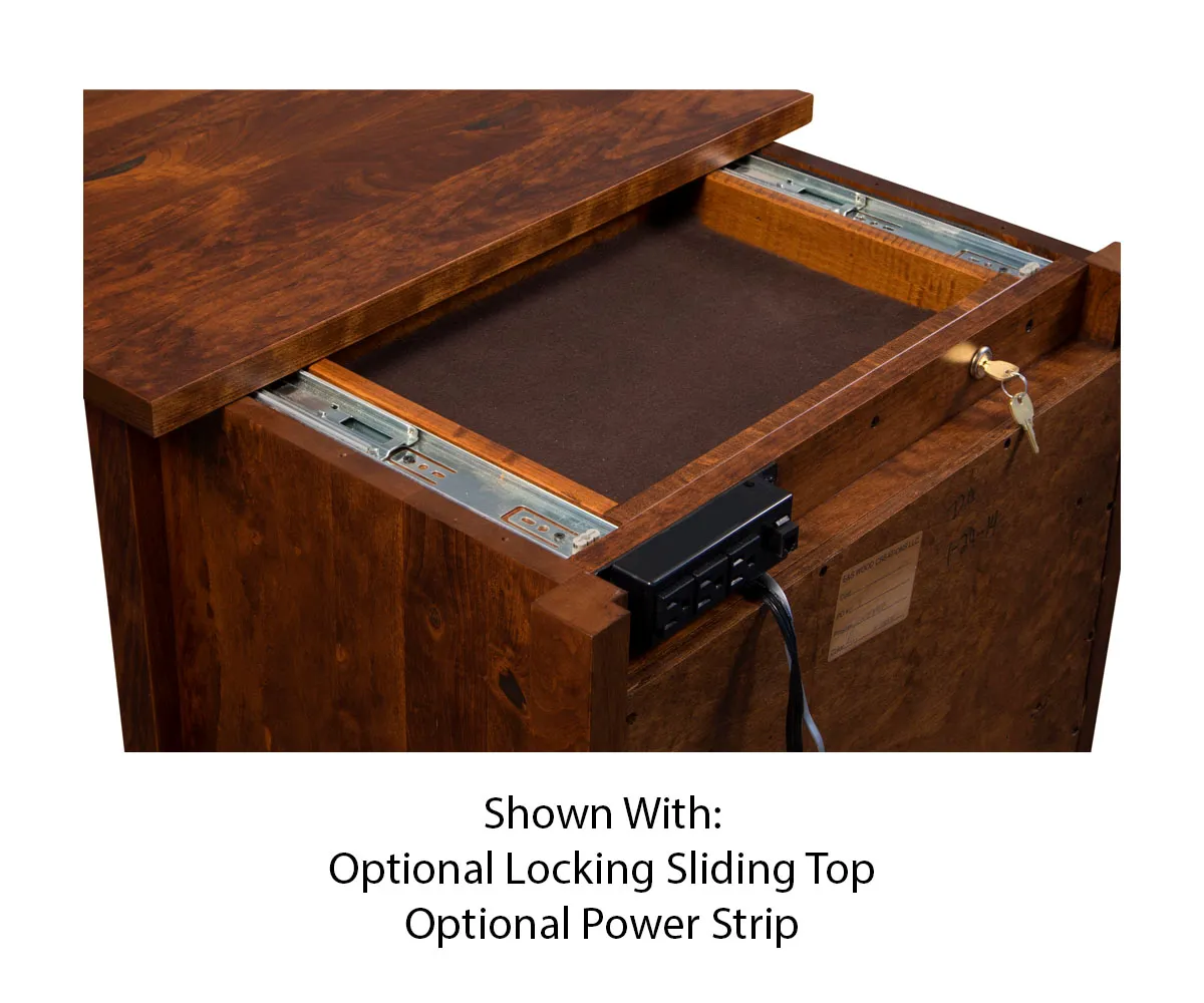Bel Aire 1 Drawer Open Nightstand - Image 4