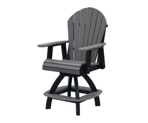 Bayou Adirondack Counter Swivel Chair