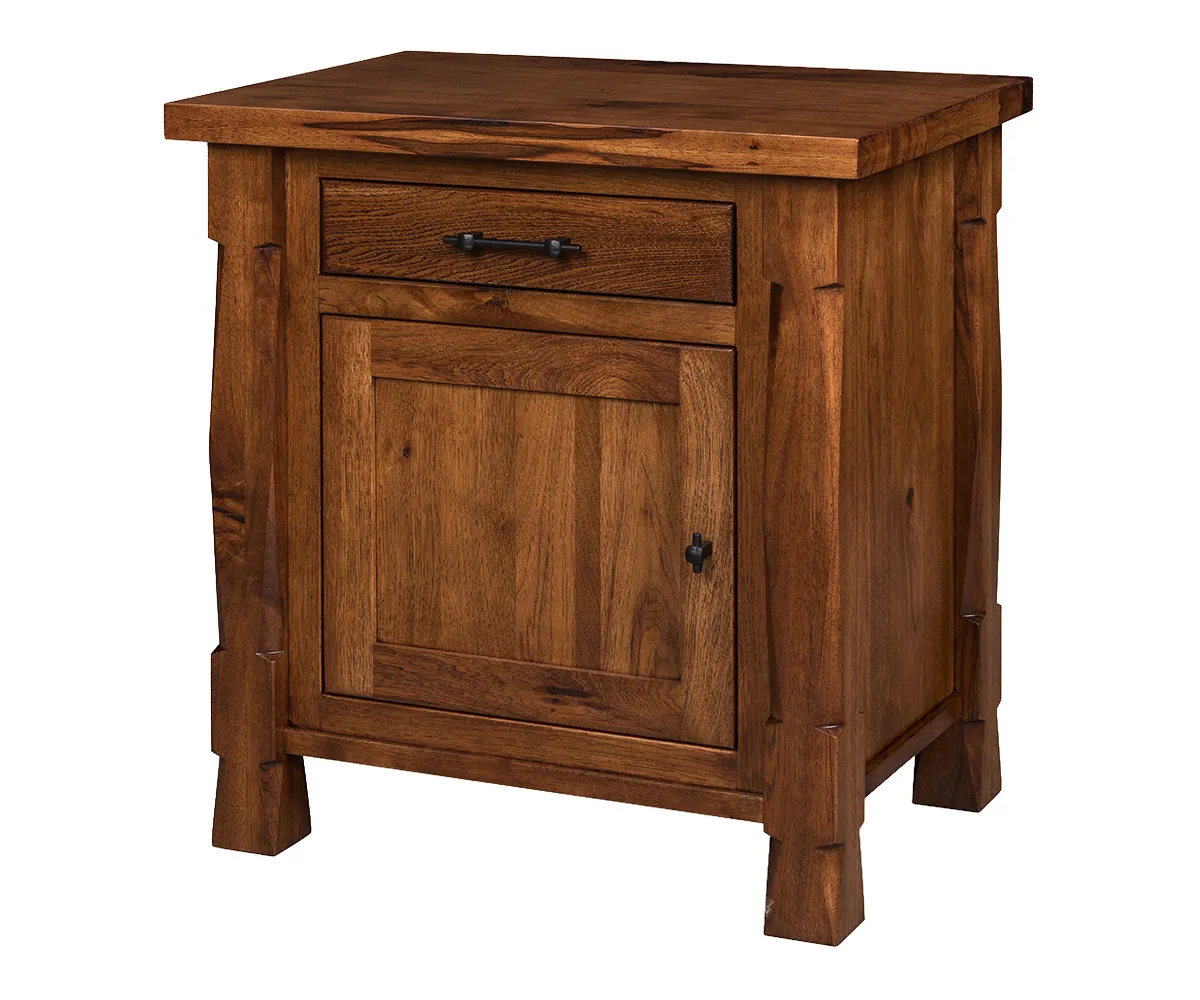 Ouray 1 Drawer 1 Door Nightstand