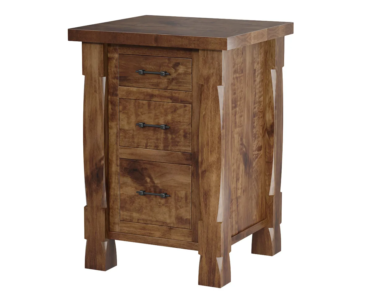 Ouray 3 Drawer Nightstand - Image 2