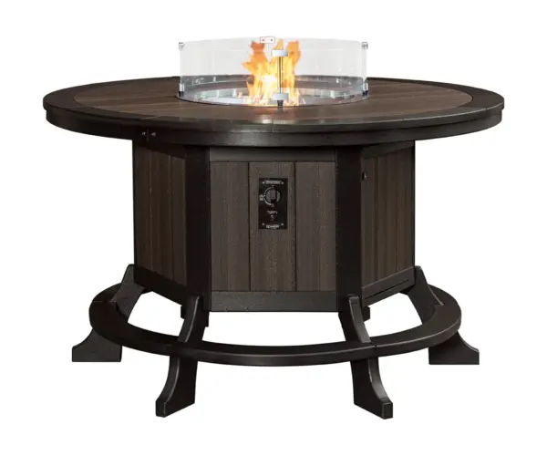 Jade Counter Table with Fire Ring - 60"