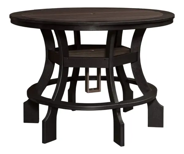 Charity Bar Table with Border - 60"
